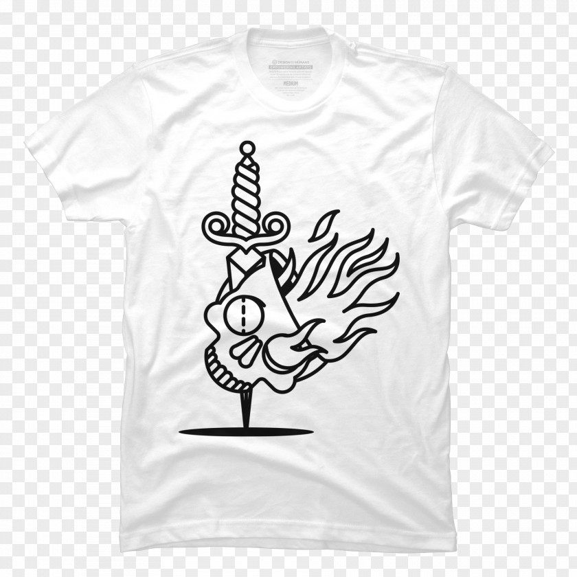 T-shirt Bird Sleeve White Bluza PNG