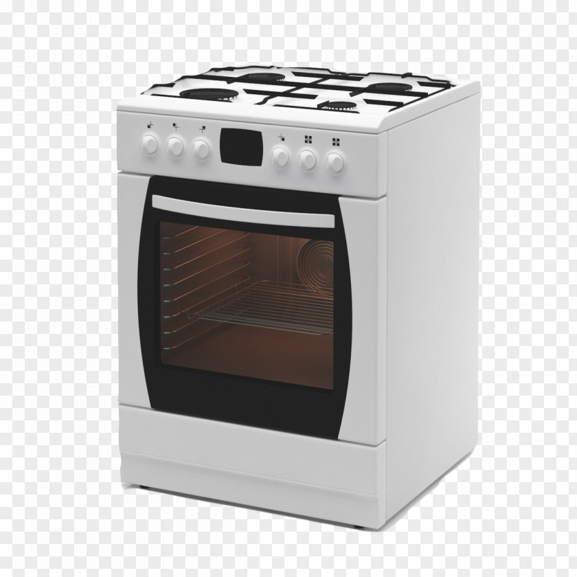 White Oven Kitchen Equipment Cabinet PNG