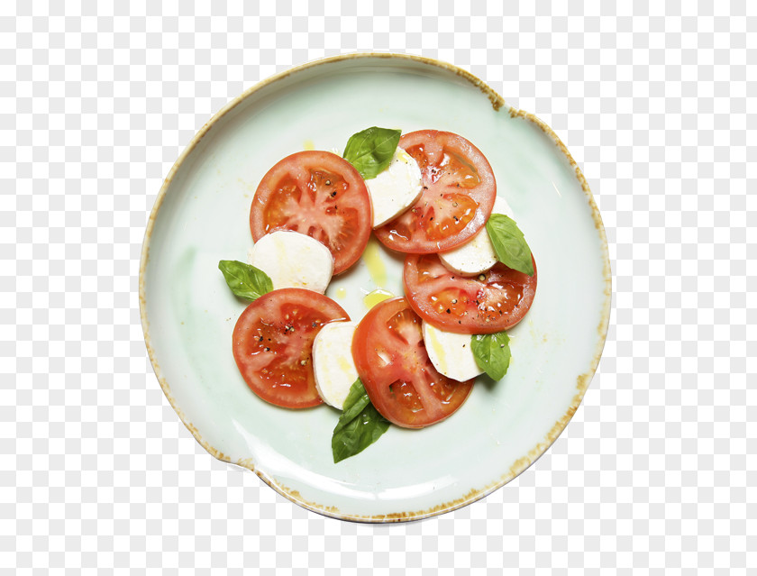 Caprese Banner Salad Vegetarian Cuisine Plate Recipe Hors D'oeuvre PNG
