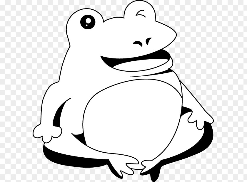 Frog Toad White Human Behavior Clip Art PNG