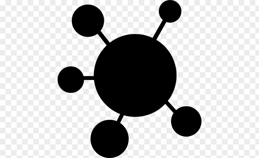 Molecule Vector Social Media PNG
