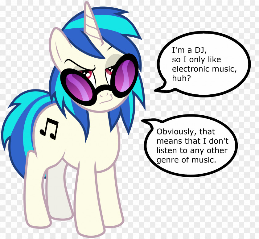My Little Pony Phonograph Record Scratching Disc Jockey PNG