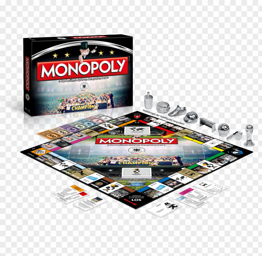 Board Game Monopoly Junior Hasbro PNG
