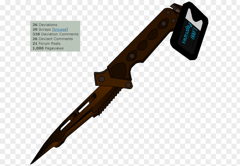 Congrates Battlefield 2142 Knife Melee Weapon Blade PNG