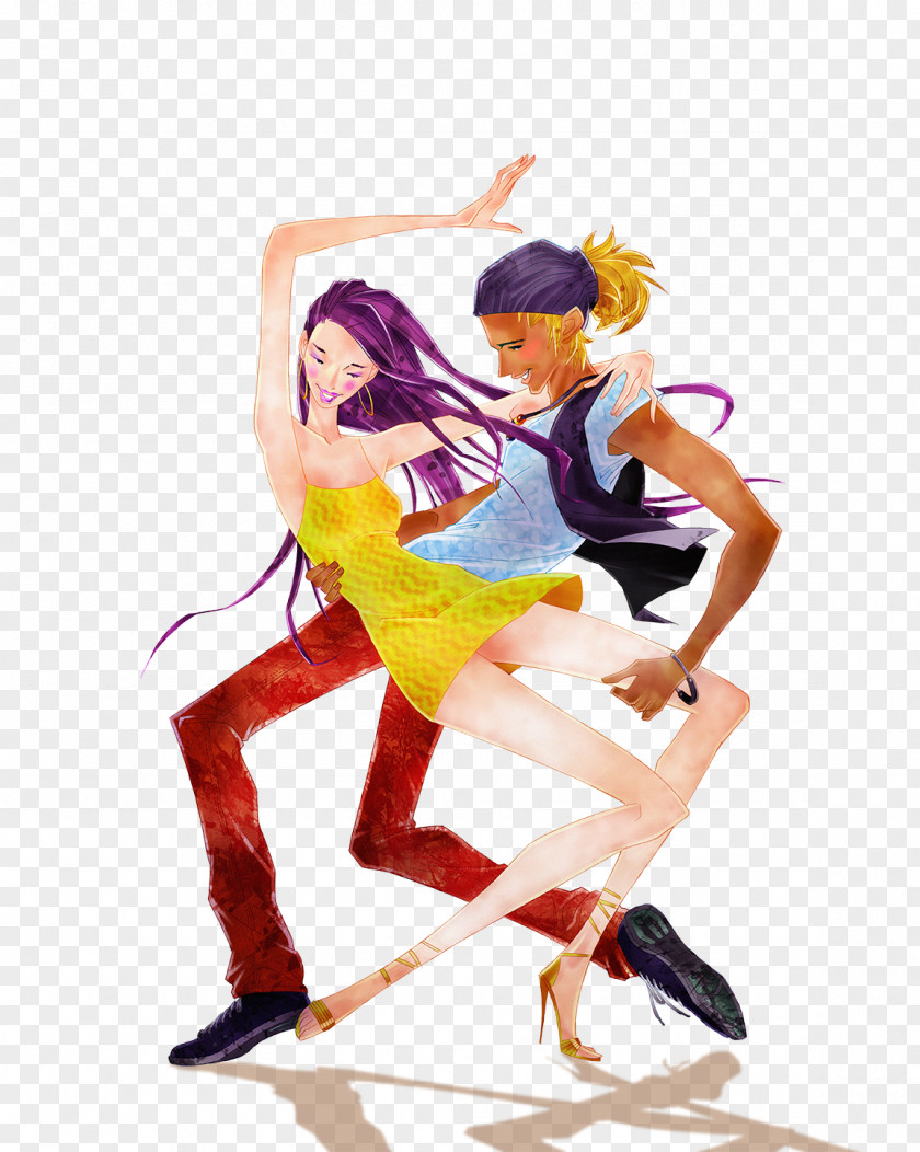 Dancing Men And Women Dance Woman Cartoon PNG