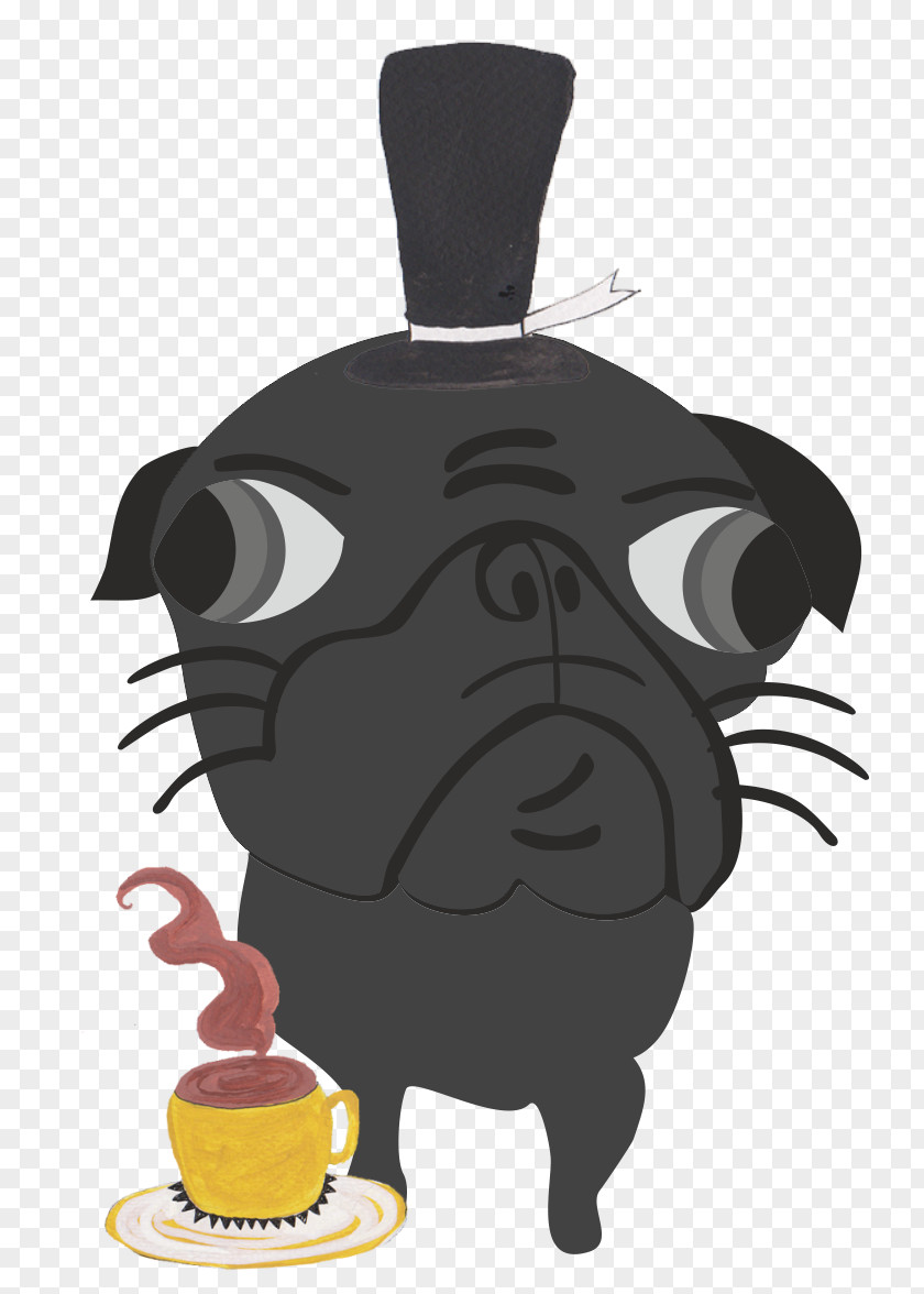 Design Pug Snout Cartoon PNG