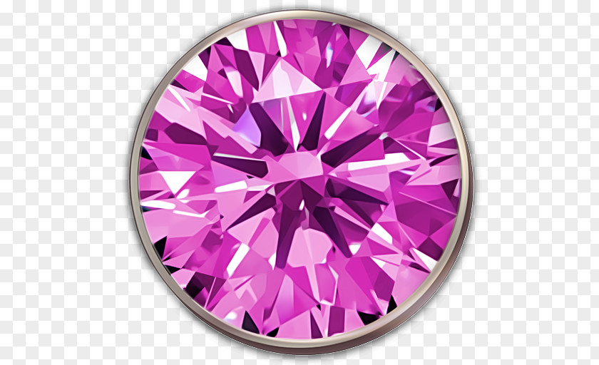 Diamond Pink Lagu Bandhu Jewellery Birthstone Coin PNG