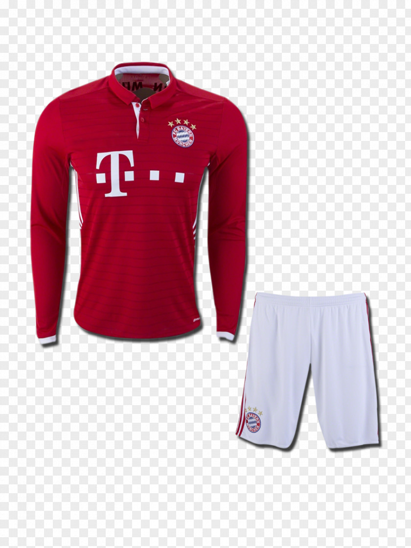 FCB FC Bayern Munich T-shirt La Liga Jersey Sleeve PNG