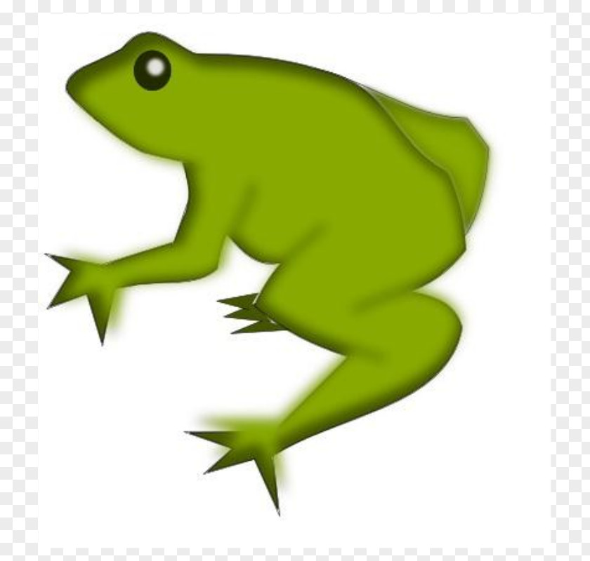 Frog Silhouette Clip Art PNG