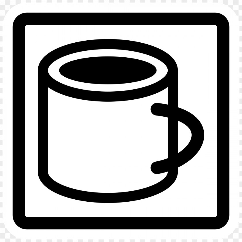 Jar Mug Line Art Clip PNG