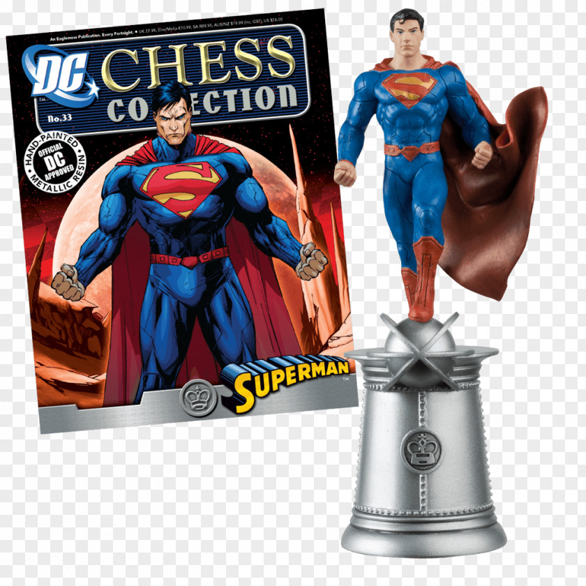 Superman Chess Batman Deadshot Lex Luthor PNG