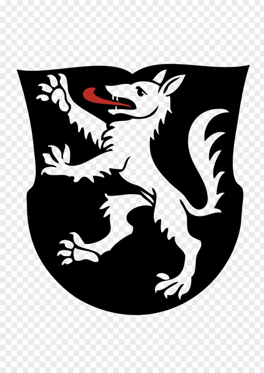 Wolf Coat Of Arms Crest Heraldry Supporter PNG