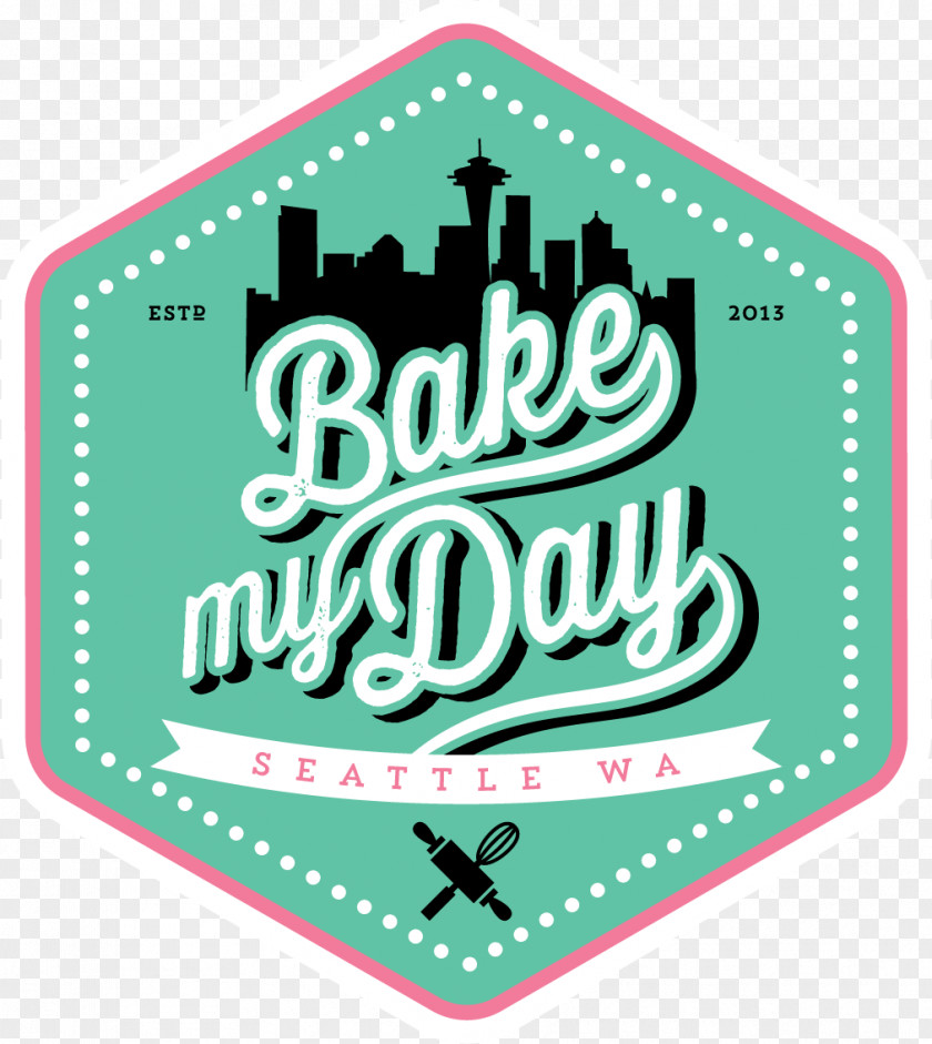 Bakers Logo Pink M Brand Font PNG