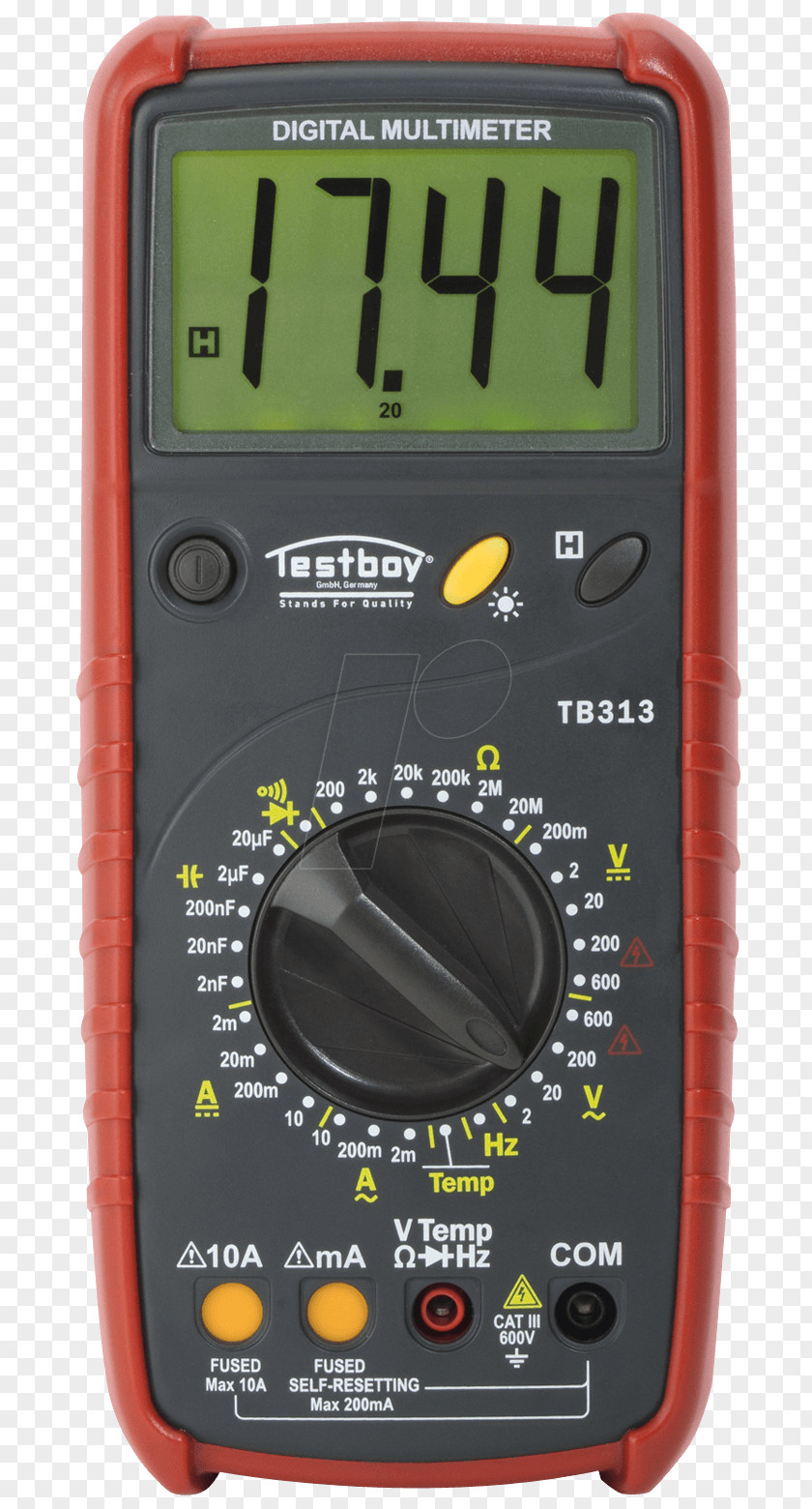 Digital Multimeter Solenoid Voltmeter Electronics Data PNG