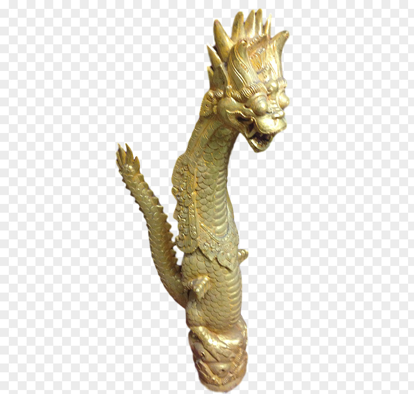 Jade Carving 01504 Bronze Statue Gold PNG