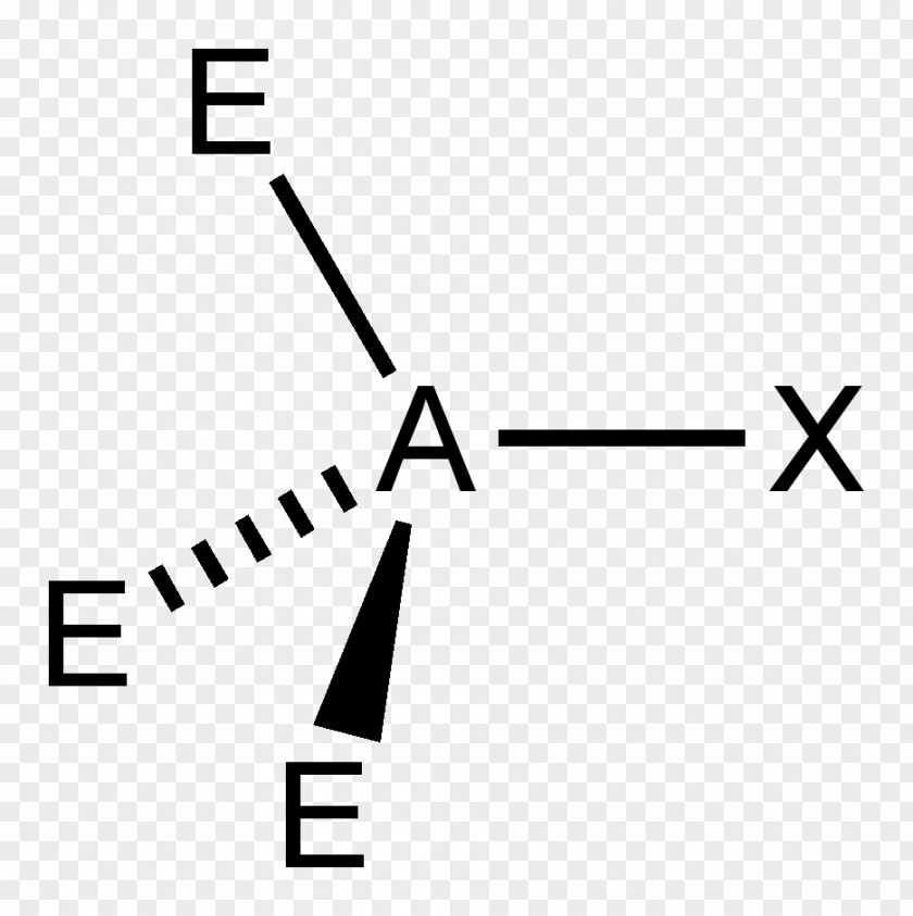 Line VSEPR Theory T-shaped Molecular Geometry Chemistry Valence Molecule PNG