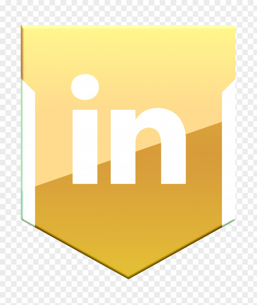 Logo Text Linkedin Icon Shield Social PNG