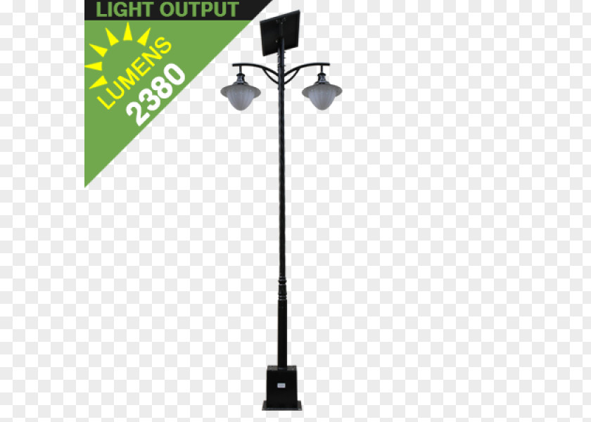 Pole Street Light Solar Lamp Fixture LED PNG
