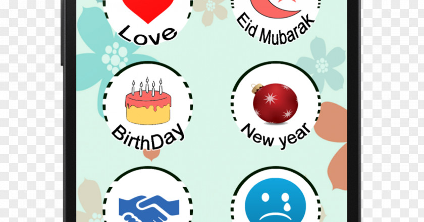 Eid Mubarak English Android Honeycomb SMS PNG