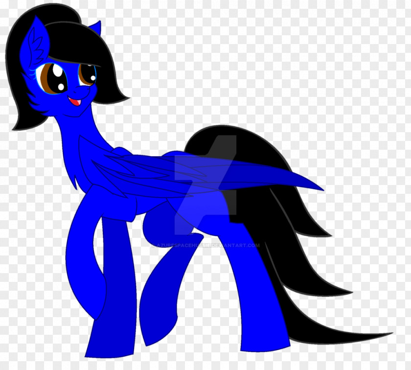 Horse Cobalt Blue Silhouette Cartoon Clip Art PNG