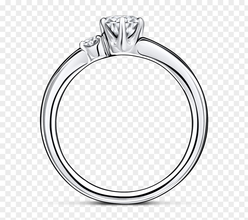 Mulberry Engagement Ring Wedding Diamond Silver PNG