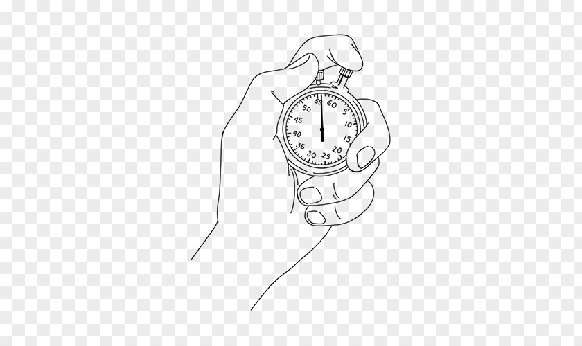 Stopwatch Sketch PNG