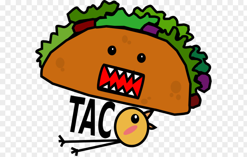 Taco Cartoon Salad Mexican Cuisine Enchilada Clip Art PNG