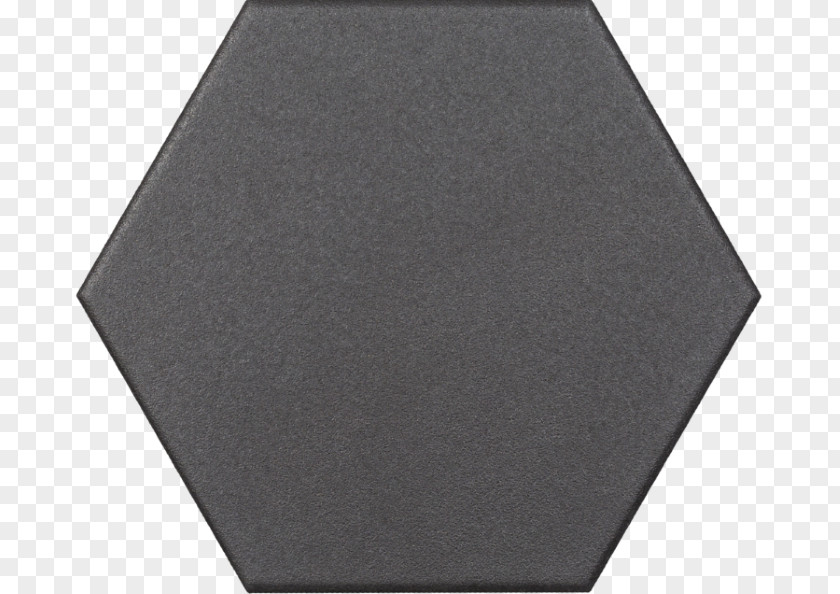 Technical Hexagon Tile Black Clinker Brick White PNG
