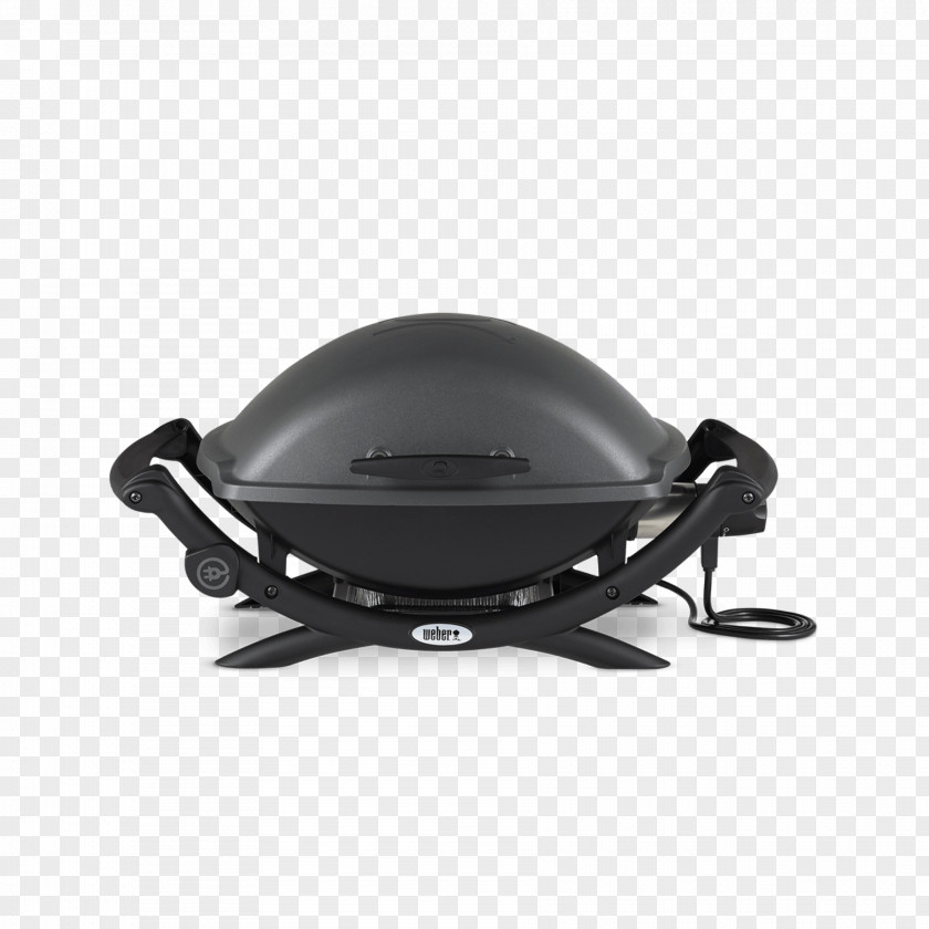Barbecue Weber Q 1400 Dark Grey Electric 2400 Grilling Weber-Stephen Products PNG