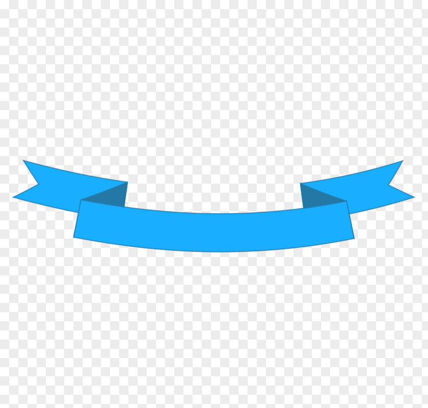 Ribbon Blue Banner Clip Art PNG