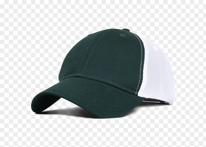 Baseball Cap Black White Grey Green PNG