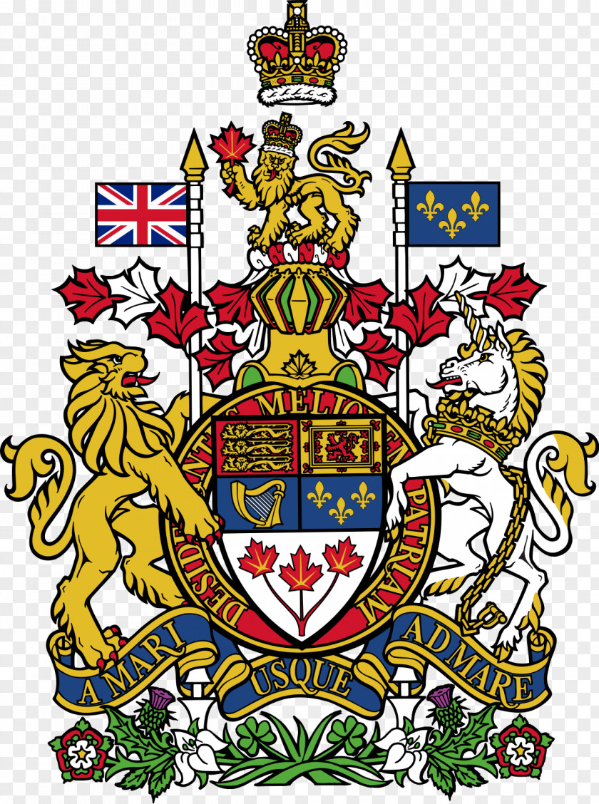 Canada Arms Of Royal Coat The United Kingdom Government PNG