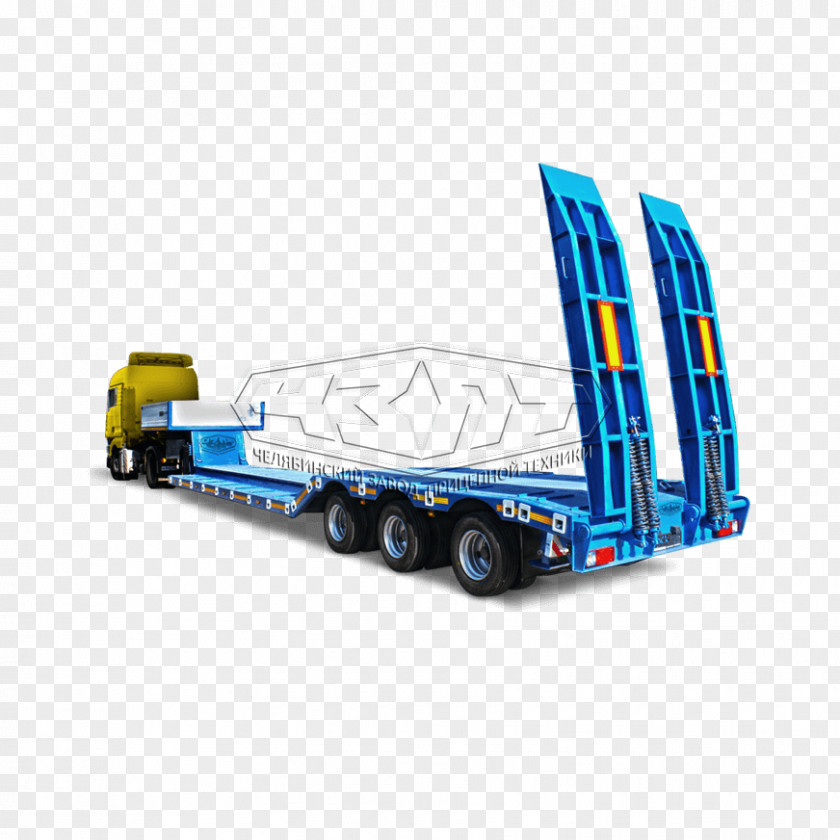 Car Lowboy Semi-trailer Truck PNG