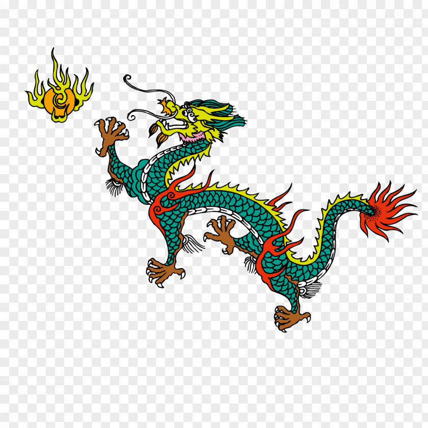 Dragon Dance Fireball Chinese Phoenix Fenghuang PNG