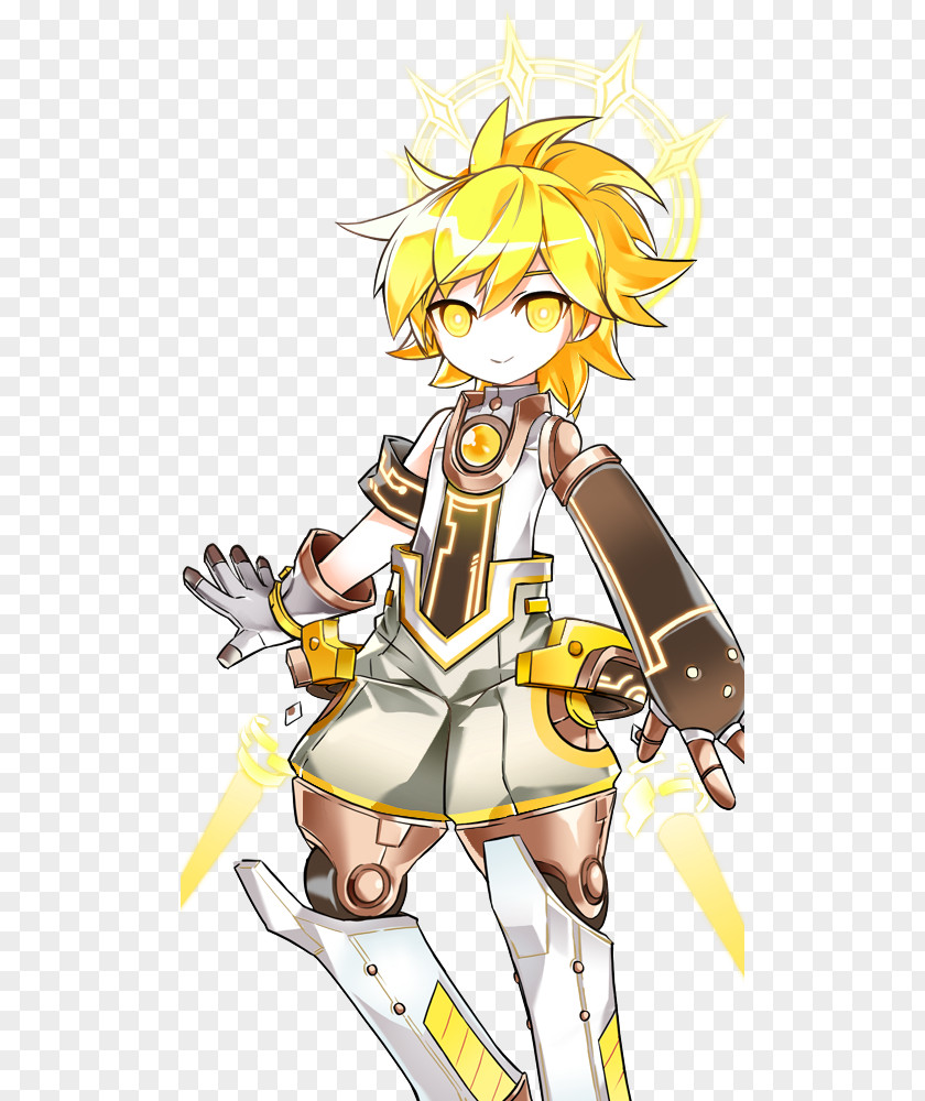 Elsword All Characters El Lady Illustration Cutscene Game PNG