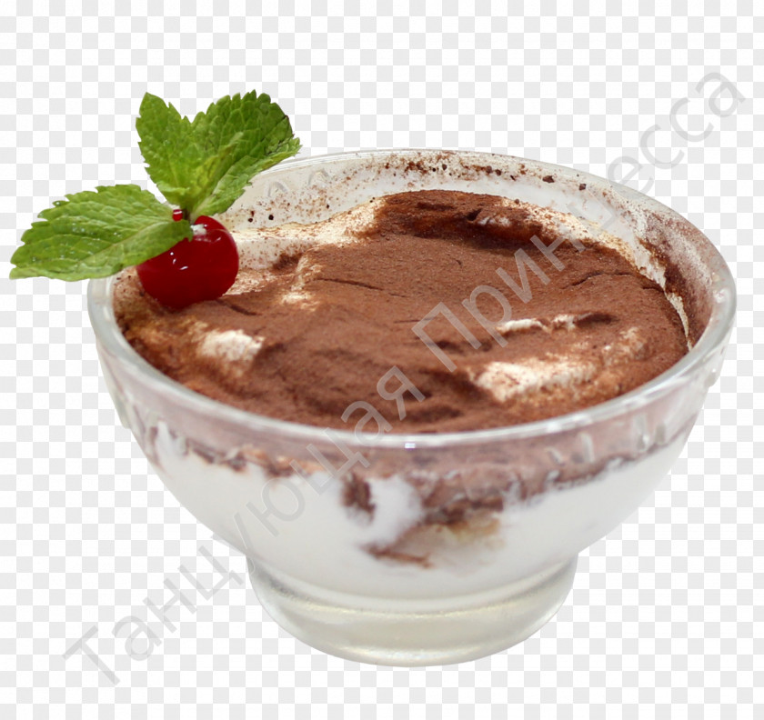 Ice Cream Sundae Chocolate Pudding Mousse PNG