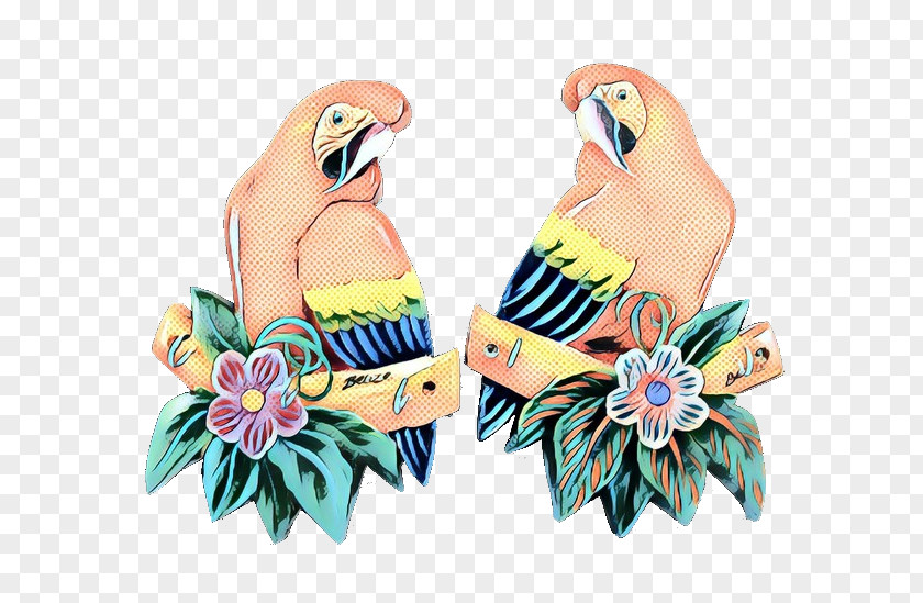 Sandal Flipflops Bird Parrot PNG