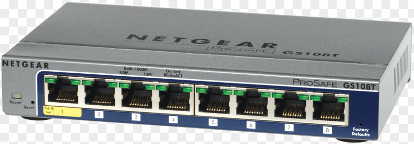 Switch Netgear Gigabit Ethernet Network Power Over PNG