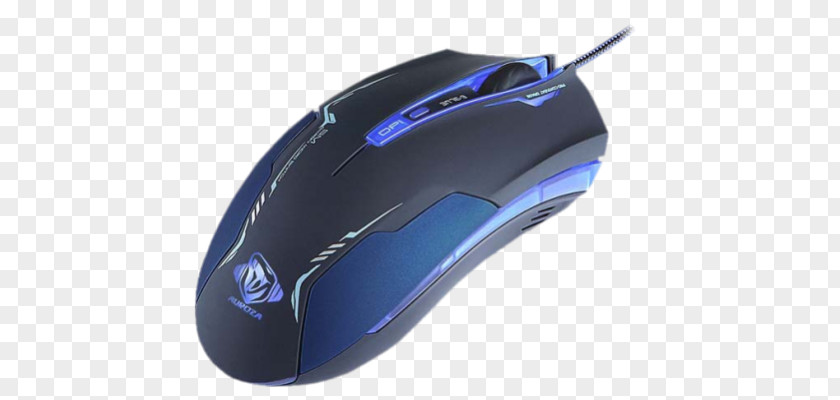 Computer Mouse Output Device Input Devices E-Blue Auroza Gaming Mouse, Black/blue PNG