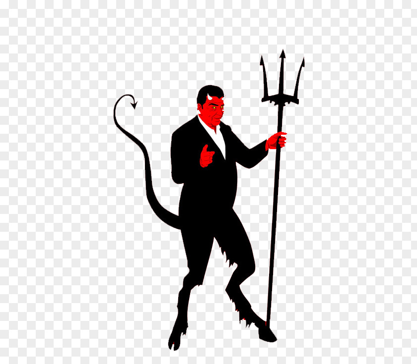 Hand Painted Demon Man Free Of Charge Clip Art PNG