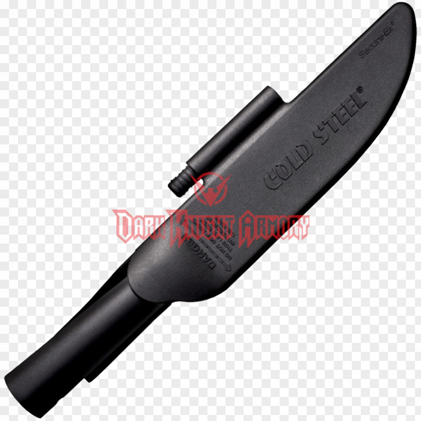Knife Bowie Cold Steel Blade Scabbard PNG