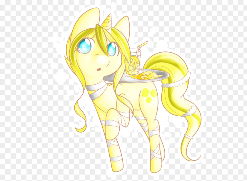 Lemon Drop Cat Horse Fairy Carnivora PNG