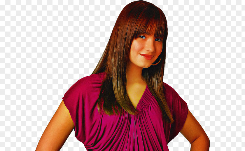 Magenta Lace Wig Demi Lovato Camp Rock Mitchie Torres Film Television PNG