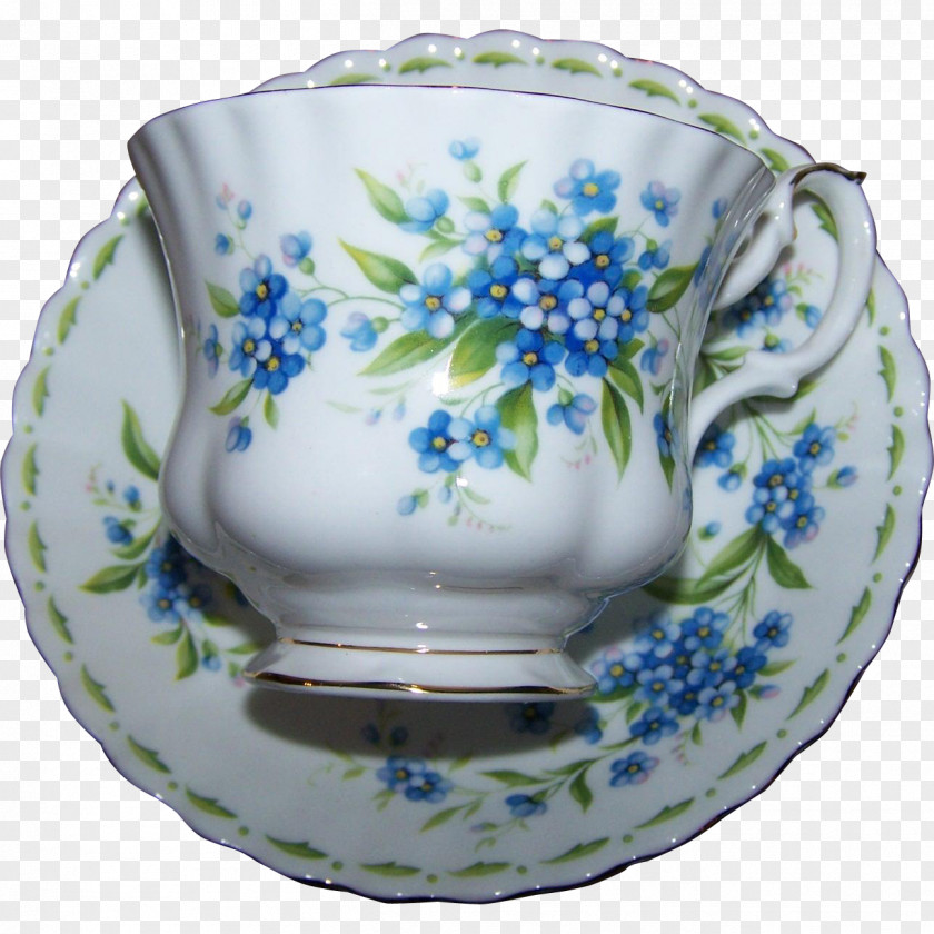 Plate Saucer Teacup Porcelain PNG