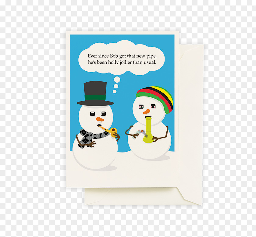 Bong Font The Snowman PNG