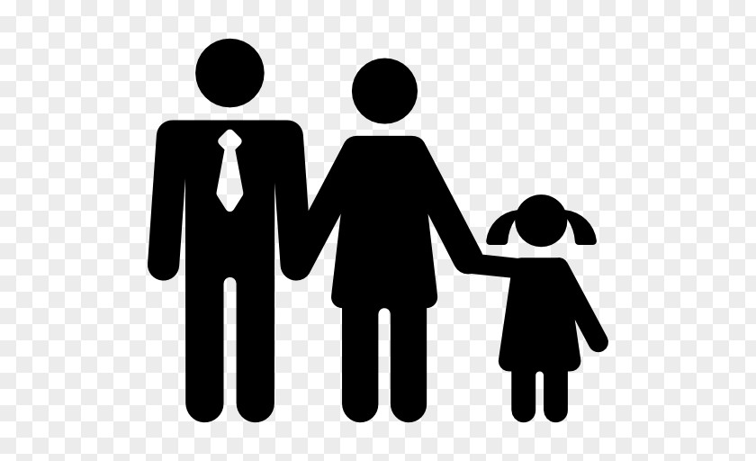 Family Linear Fashion Figures Stick Figure PNG