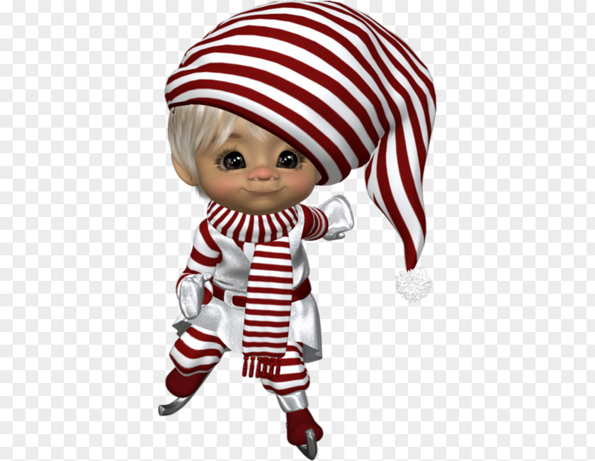Ice Tube Christmas Ornament Doll Character Toddler PNG