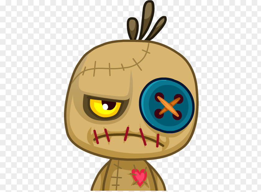 Voodoo Doll Sticker Telegram Adhesive Clip Art PNG