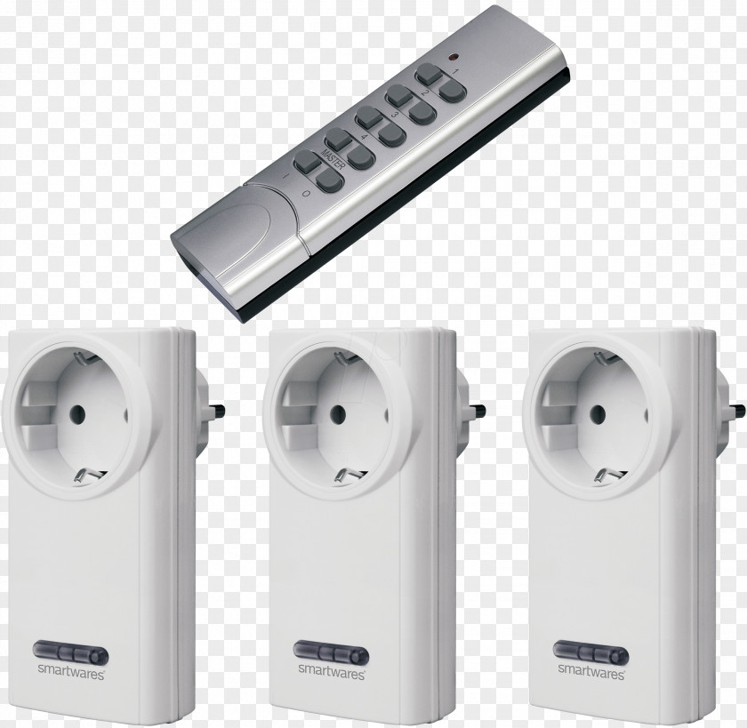 Electrical Switches Remote Controls Home Automation Kits Wireless Funksteckdose PNG