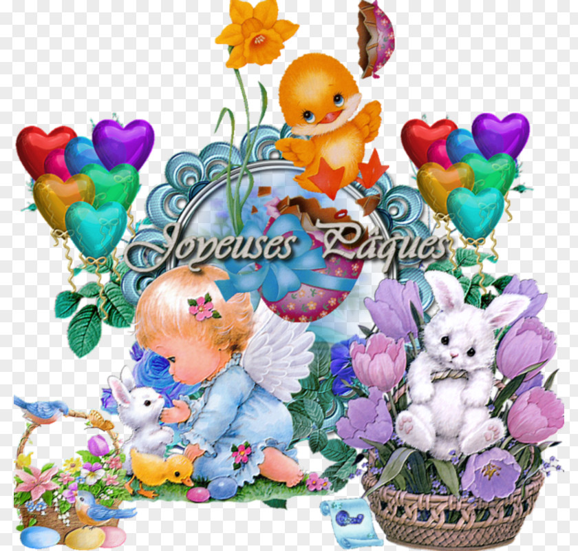 Joyeuse Easter Monday Bunny Dream PNG